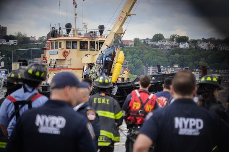 Helicopter, Crash, Recovery, New York, NYPD, Rescue, 2019 Helicopter, Crash, Recovery, New York, NYPD, Rescue, 2019