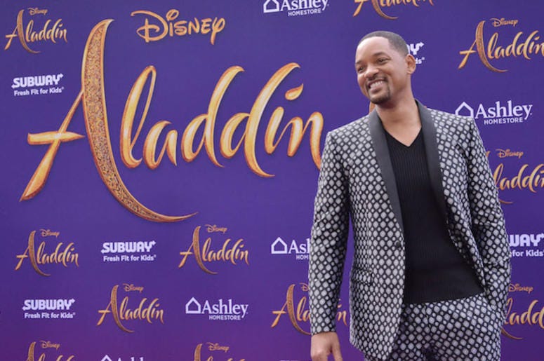 Will Smith, Aladdin, Premiere, Los Angeles, Red Carpet, Smile, 2019 Will Smith, Aladdin, Premiere, Los Angeles, Red Carpet, Smile, 2019