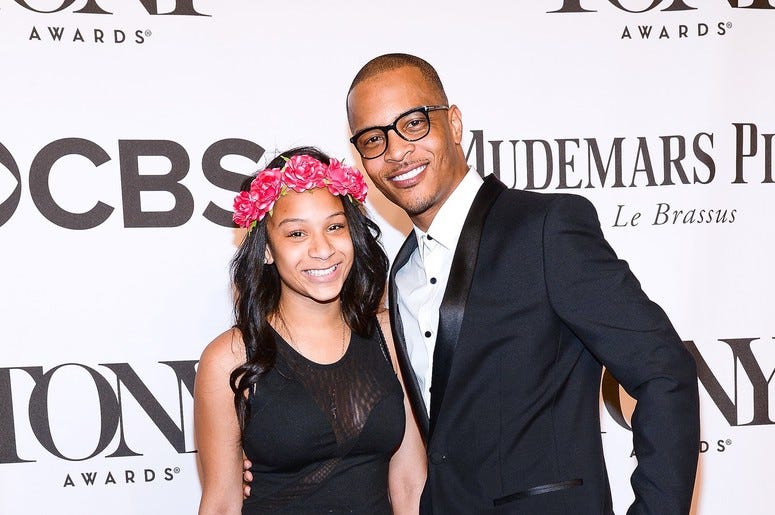 Deyjah Imani Harris and T.I. Deyjah Imani Harris and T.I.