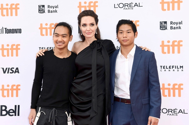 Angelina Jolie and son Maddox Angelina Jolie and son Maddox