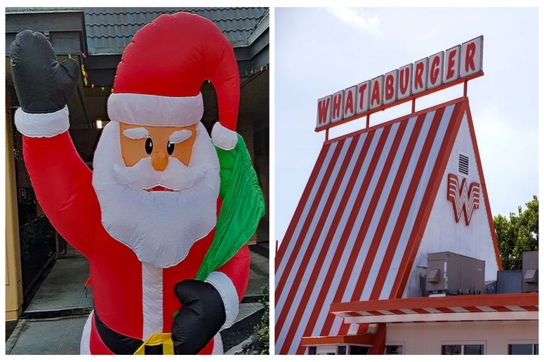whataburger yard inflatable