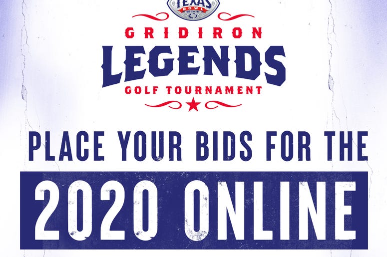 Texas Bowl Gridiron Legends Auction 2020