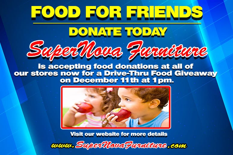 SuperNova Furniture Food For Friends