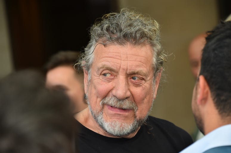 Robert Plant attending the Nordoff Robbins O2 Silver Clef Awards 2018 Robert Plant attending the Nordoff Robbins O2 Silver Clef Awards 2018