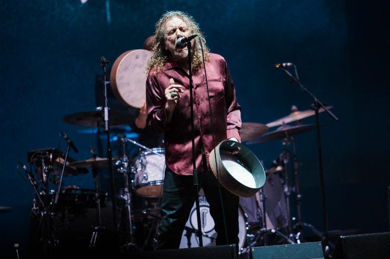 Robert Plant performs during 2015 Lollapalooza Brazil Robert Plant performs during 2015 Lollapalooza Brazil