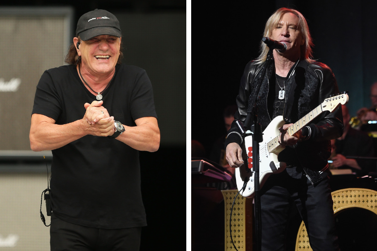 Brian Johnson and Joe Walsh Brian Johnson and Joe Walsh