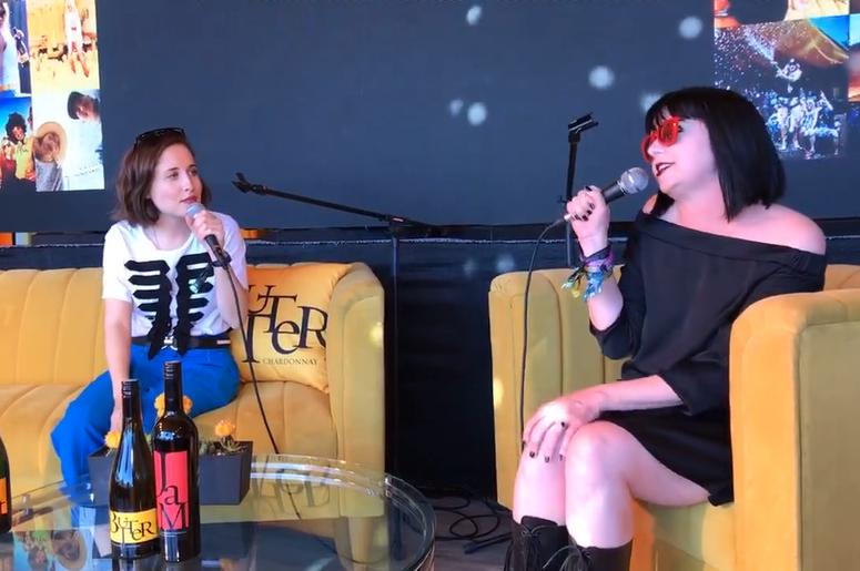 Alice Merton and Jayn at the JaMPad at BottleRock Napa Valley Alice Merton and Jayn at the JaMPad at BottleRock Napa Valley