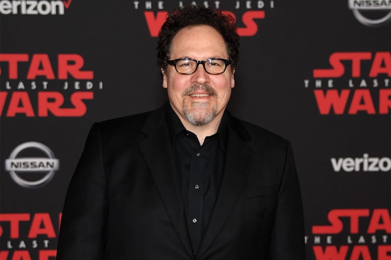 Jon Favreau LOS ANGELES, CA - DECEMBER 09: Actor/filmmaker Jon Favreau attends the premiere of Disney Pictures and Lucasfilm's 'Star Wars: The Last Jedi' at The Shrine Auditorium on December 9, 2017 in Los Angeles, California. (Photo by Ethan Miller/Getty Images)