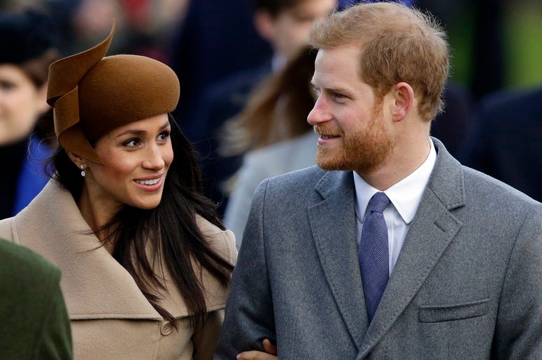 Britain's Prince Harry and his fiancee Meghan Markle Britain's Prince Harry and his fiancee Meghan Markle