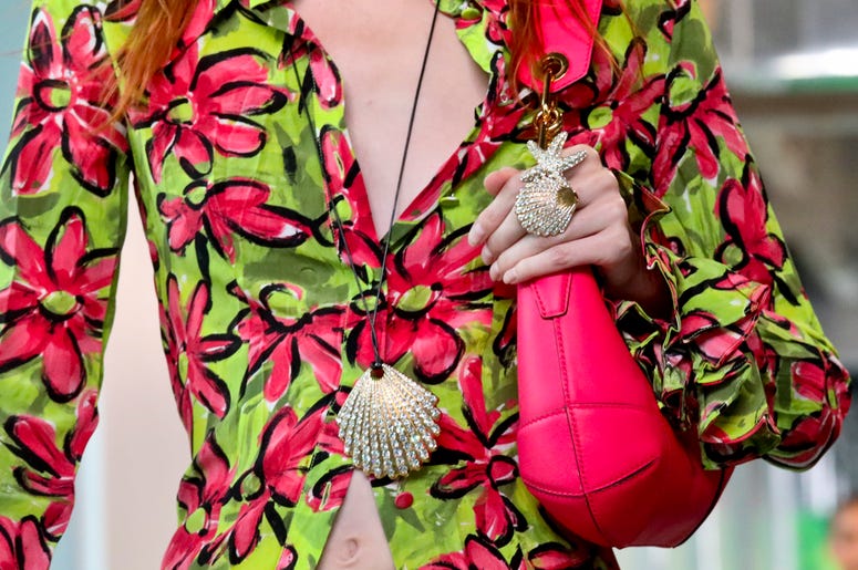 AP18255637962042 Fashion from the Michael Kors collection is modeled during Fashion Week, Wednesday Sept. 12, 2018 in New York. (AP Photo/Bebeto Matthews