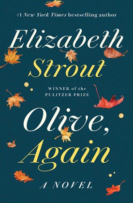 AP19310661667016 This image released by Random House shows "Olive. Again," by Elizabeth Strout. Oprah Winfrey has chosen Strout’s novel as her next book club read. (Random House via AP)