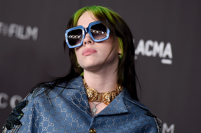 AP19336759741841 This Nov. 2, 2019 file photo shows Billie Eilish at the 2019 LACMA Art and Film Gala in Los Angeles. (Photo by Jordan Strauss/Invision/AP, File)