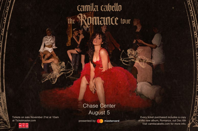 Camila Cabello - 'The Romance Tour' Camila Cabello - 'The Romance Tour'