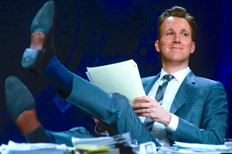 Jordan Klepper with Sarah and Vinnie Jordan Klepper with Sarah and Vinnie