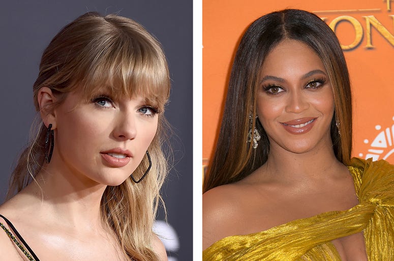 Taylor Swift and Beyoncé Taylor Swift and Beyoncé