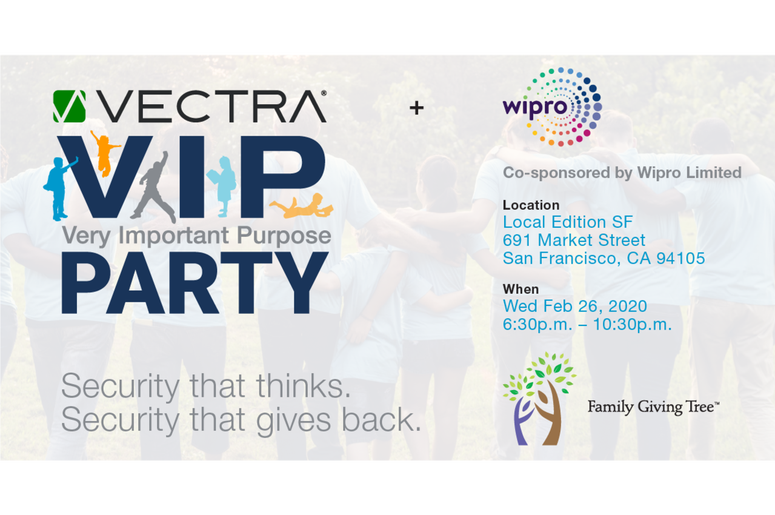 Vectra's VIP (Very Important Purpose) Party