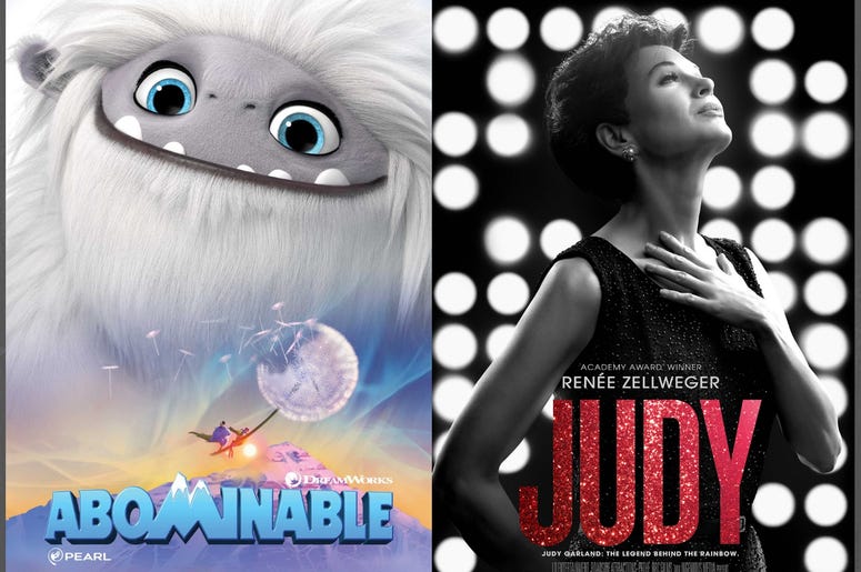 JUDY may be a joyless film, but Abominable is breathtaking! JUDY may be a joyless film, but Abominable is breathtaking!