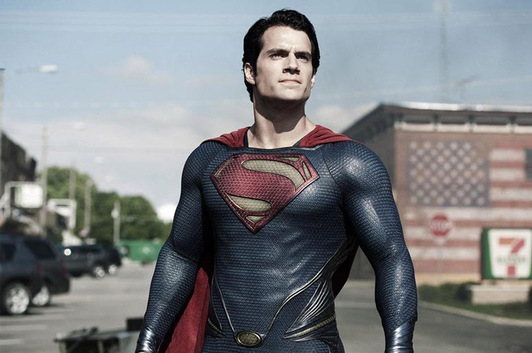 Henry Cavill as Superman in "Man of Steel" Henry Cavill as Superman in "Man of Steel"
