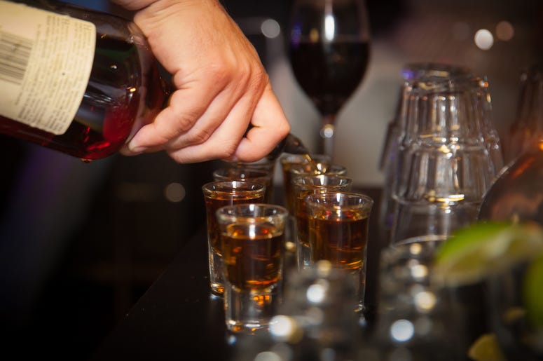 Pouring shots, Alcohol Pouring shots, Alcohol