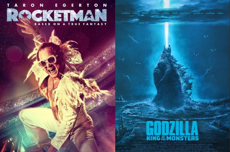 Godzilla and Rocketman Godzilla and Rocketman
