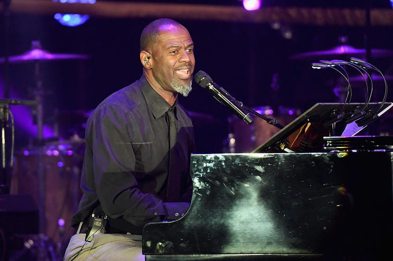 Brian McKnight PHOENIX, AZ - MARCH 18: Recording artist Brian McKnight performs onstage during Muhammad Ali's Celebrity Fight Night XXIII at the JW Marriott Desert Ridge Resort & Spa on March 18, 2017 in Phoenix, Arizona. (Photo by Ethan Miller/Getty Images for Celebrit