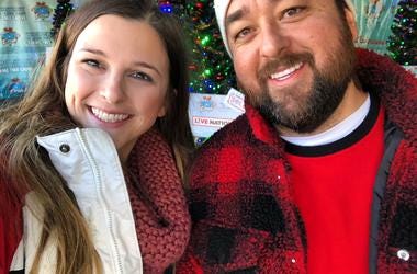 Chumlee at KLUC Toy Drive