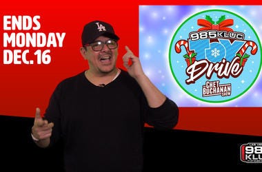98.5 KLUC, 985 KLUC, KLUC, Las Vegas, Vegas, 2019, Chet Buchanan, Santiago, So, What Did We Learn This Week?, Toy Drive, The Chet Buchanan Show Toy Drive