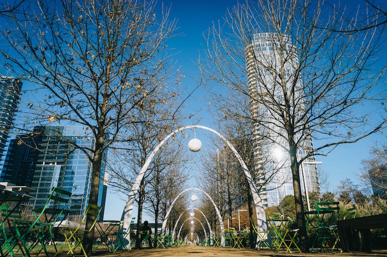 Dallas, Klyde Warren Park, Downtown Dallas Dallas, Klyde Warren Park, Downtown Dallas