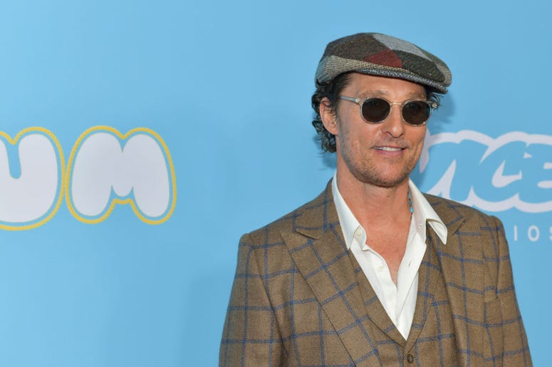 (Rodin Eckenroth/Getty Images) Matthew McConaughey attends the Los Angeles premiere of "The Beach Bum" at ArcLight Hollywood