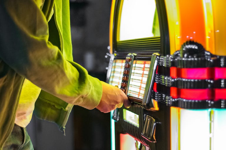 Jukebox, Bar, Music Jukebox, Bar, Music