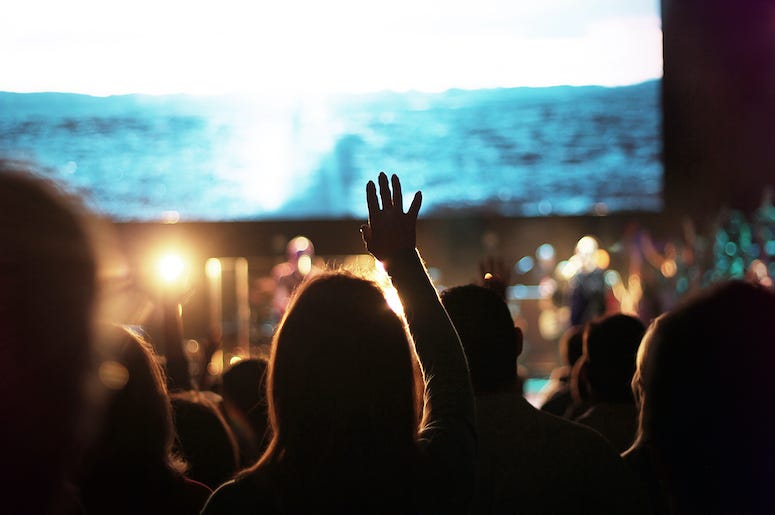 Church, Worship, Crowd, Band Church, Worship, Crowd, Band