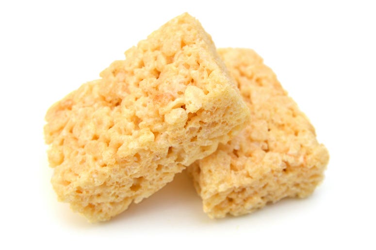 Rice Krispies Treat, Marshmallow Square Rice Krispies Treat, Marshmallow Square