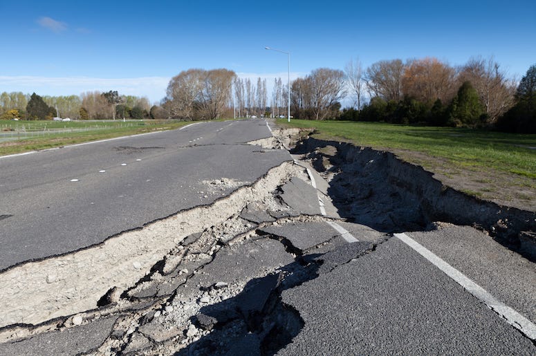 Earthquake, Road, Street, Damage, Earthquake, Road, Street, Damage,