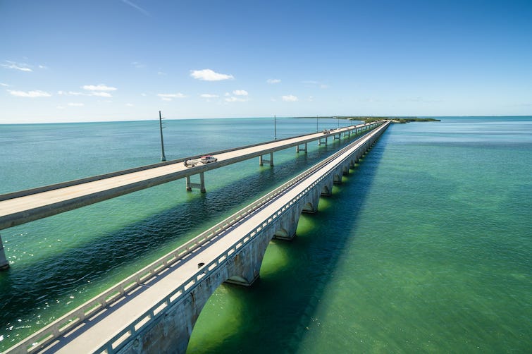 Key West, Seven Mile Bridge, Florida, Bridge, Water, Florida Keys, US1 Key West, Seven Mile Bridge, Florida, Bridge, Water, Florida Keys, US1
