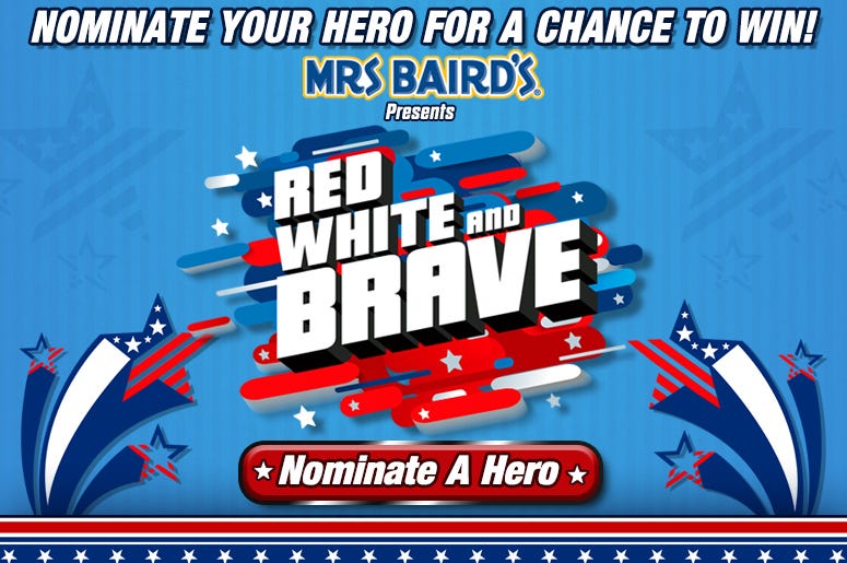 RED WHITE AND BRAVE: NOMINATE-A-HERO