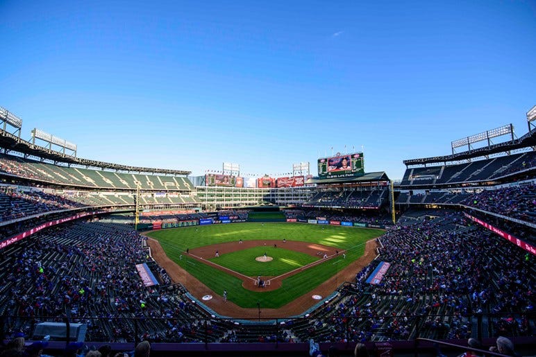 Globe Life Park in Arlington TX Globe Life Park in Arlington TX