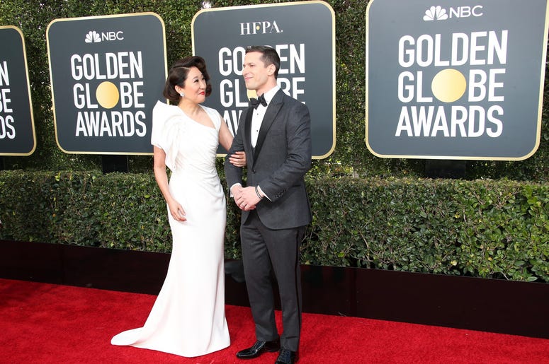 Andy Samberg & Sandra Oh andy_samberg_sandra_oh