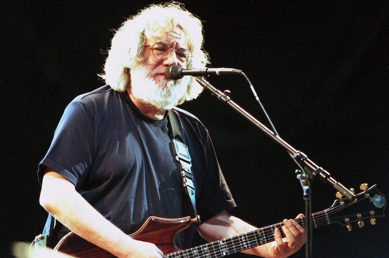 Grateful Dead, Jerry Garcia, Guitar, Concert, 1995 Grateful Dead, Jerry Garcia, Guitar, Concert, 1995