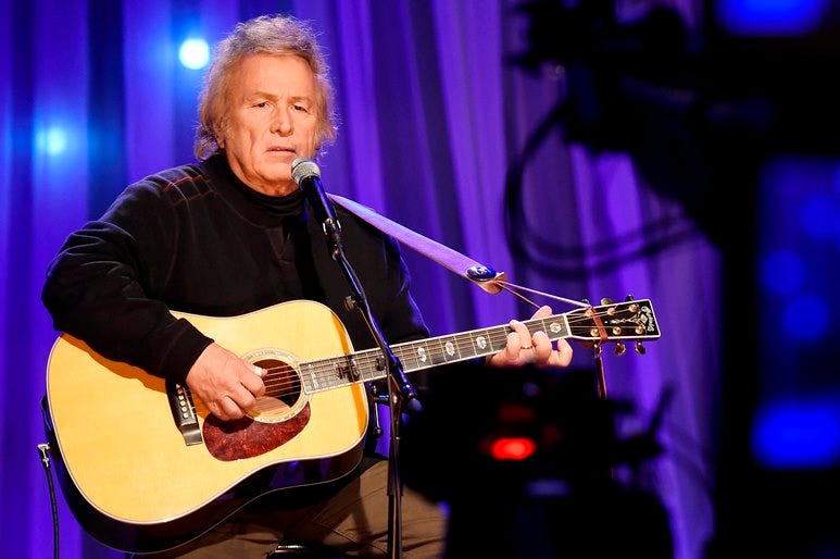 Dec 13, 2016; Nashville, TN, USA; Don McLean performs at the pre-taping for the Dolly Parton s Smoky Mountains Rise: A Benefit for the My People Fund". Dec 13, 2016; Nashville, TN, USA; Don McLean performs at the pre-taping for the Dolly Parton s Smoky Mountains Rise: A Benefit for the My People Fund".