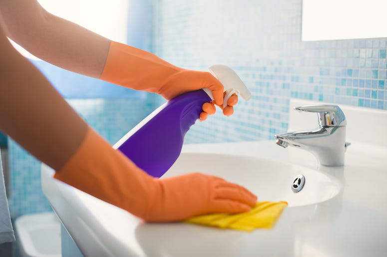 Chores, Bathroom, Wiping, Cleaning Chores, Bathroom, Wiping, Cleaning