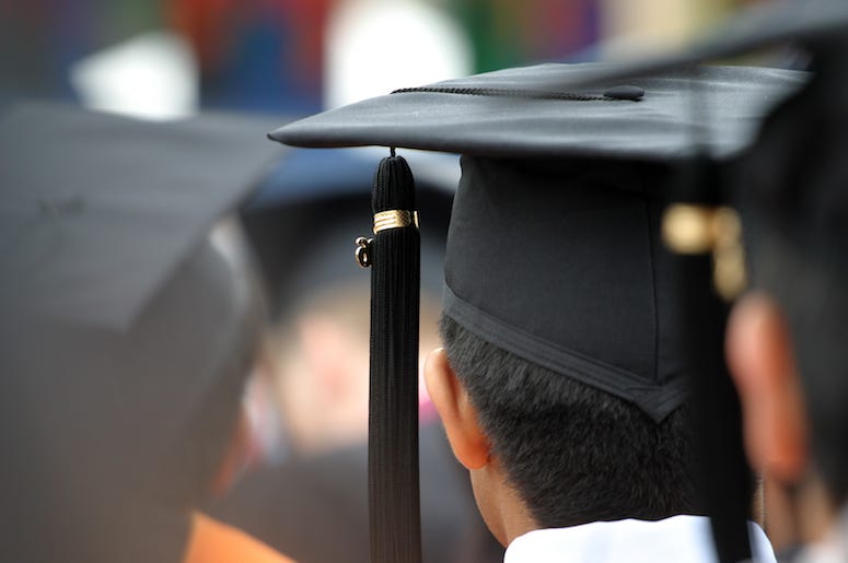 Black Graduation Caps, Ceremony, Students Black Graduation Caps, Ceremony, Students