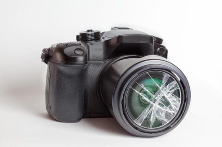 Destroyed Camera Destroyed Camera