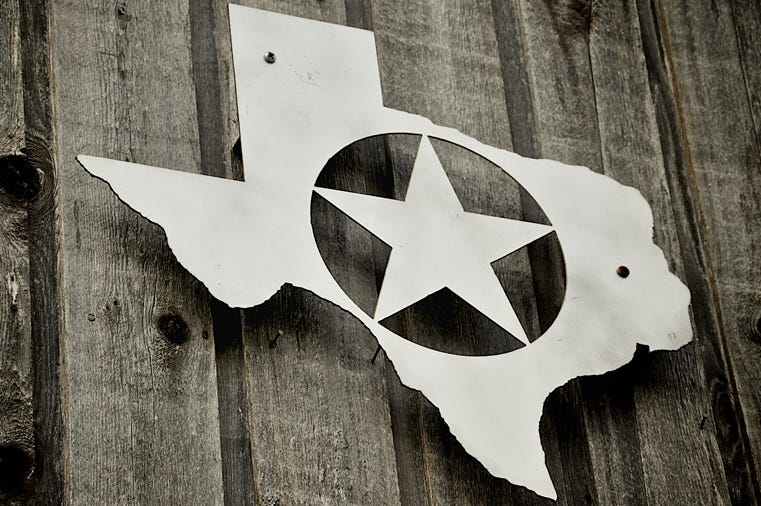 Silver badge of Texas Silver badge of Texas