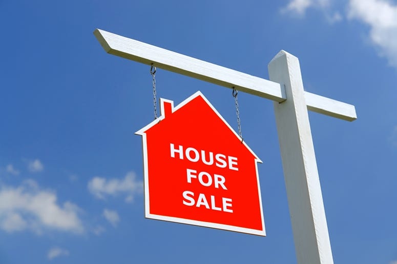 House for Sale signpost House for Sale signpost