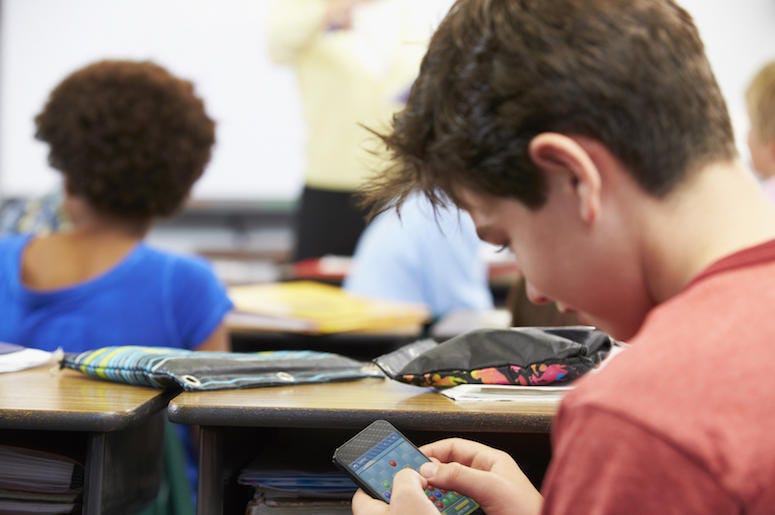 Kid Playing Games In Class Kid Playing Games In Class