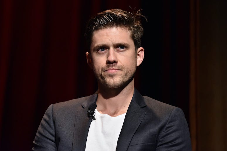 Aaron Tveit, Grease: Live!' Q&A, 2016 Aaron Tveit, Grease: Live!' Q&A, 2016