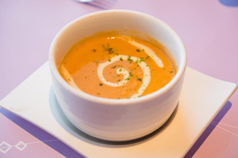 (tassapon/ iStock/ Getty Images Plus) Orange bisque in a bowl