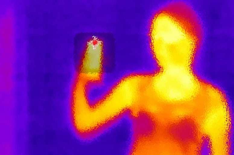 Thermal Camera, Woman Thermal Camera, Woman