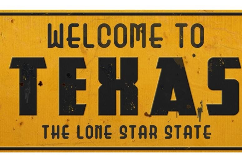 Texas Road Sign Welcome to Texas Grunge Texas Road Sign Welcome to Texas Grunge