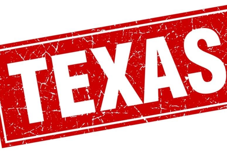 Texas stamp Texas stamp